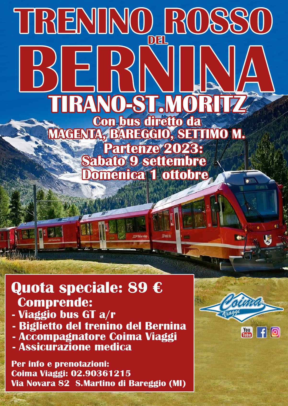 TRENINO ROSSO DEL BERNINA